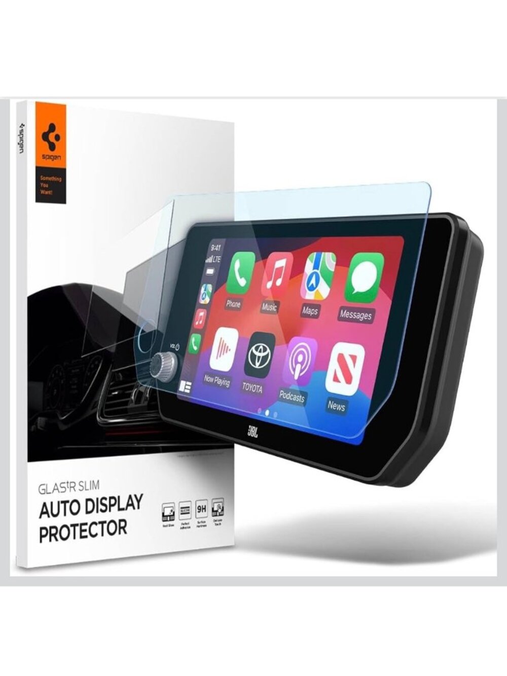 Spigen GlasTR SLIM Screen Protector Tempered Glass Matte for RAV4 (2023-25)